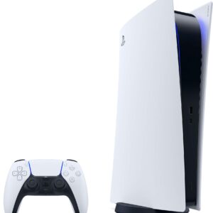 Sony PlayStation 5 Digital Edition Console White (Renewed)